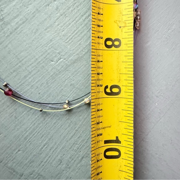 Sabika Crystal Floating Beaded Necklace Summer 2014 - Picture 8 of 9